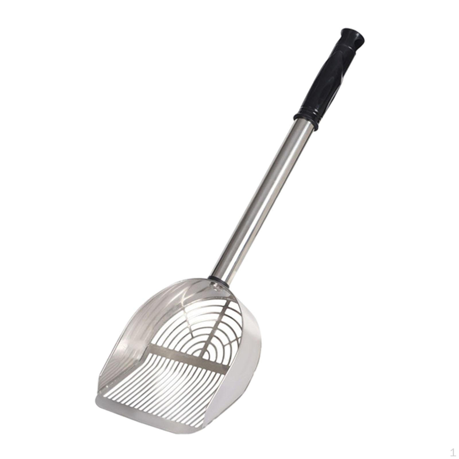 

Кіт Зручна Нержавіюча Сталь Надміцна Пісочна Грабля Багатофункціональна Легке Очищення Глибша та Ширша срібний