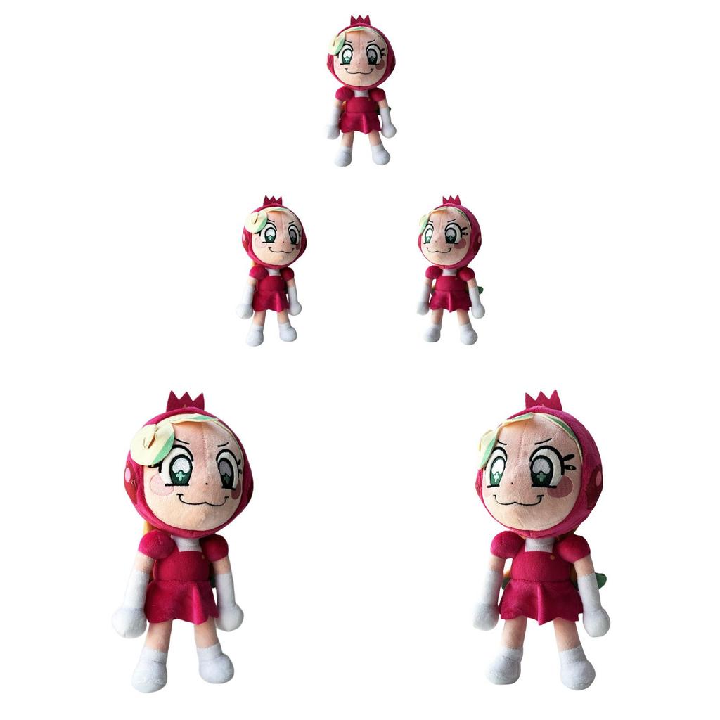 Glee Heart Cute Plush Toy Crown Princess Character 28cm Soft Short Plush Doll