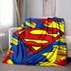 1pc Superman, Logo Blanket Polyester Fiber, All Season Comfort for Sofa, Bed, Office, Car, Camping Ideal Home Decor & Gift, Office Comfort