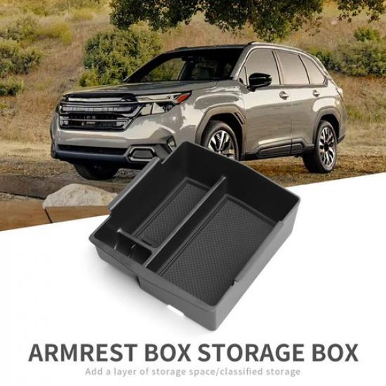 Center Console Organizer Tray for Forester 2025 Armrest Storage Solution