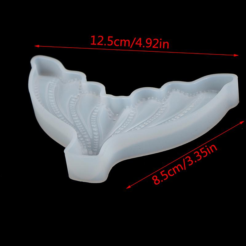 Fairy Mermaid Tail Scale Silicone Fondant Mould Beach Animal Cake Icing Mold