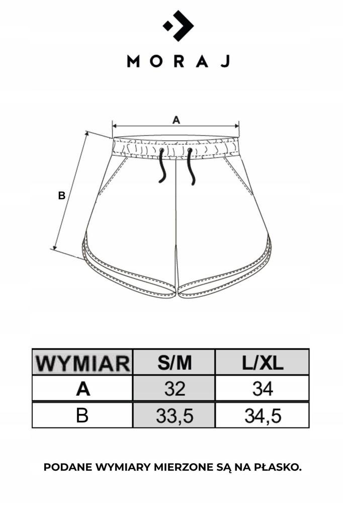 Women's Comfortable SHORTS Shorts with Flowers MORAJ S/M Patt1