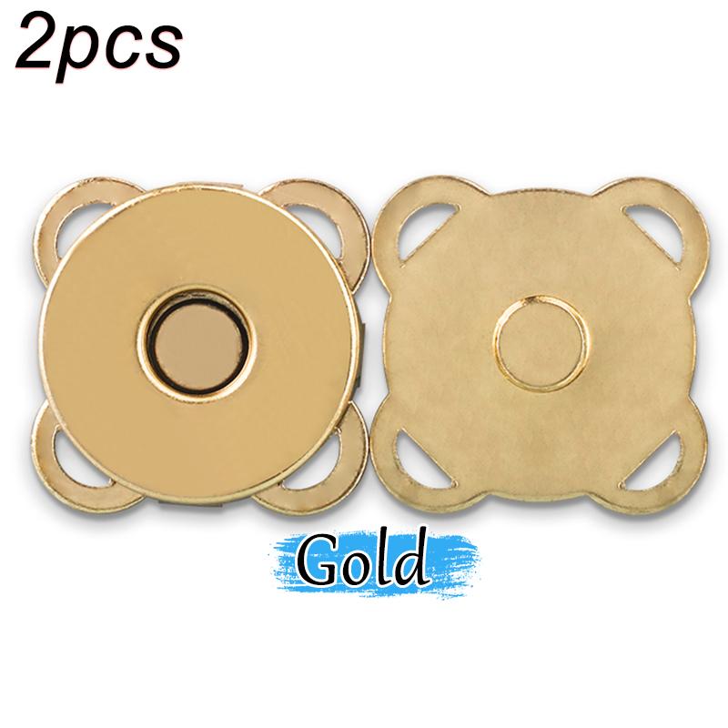 

5sets 14mm 8mm Sew-on Metal Magnet Buckle Snap Fasteners Buttons Kits DIY Sewing Garment Accessories Materials Wallet Buckle 18mm