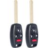 MechanMagic Key Fob Remote Replacement Fits for Honda Pilot 2009 2010 2011 2012 2013 2014 2015/ Accord Sedan 2008-2012 KR55WK49308 Keyless Entry