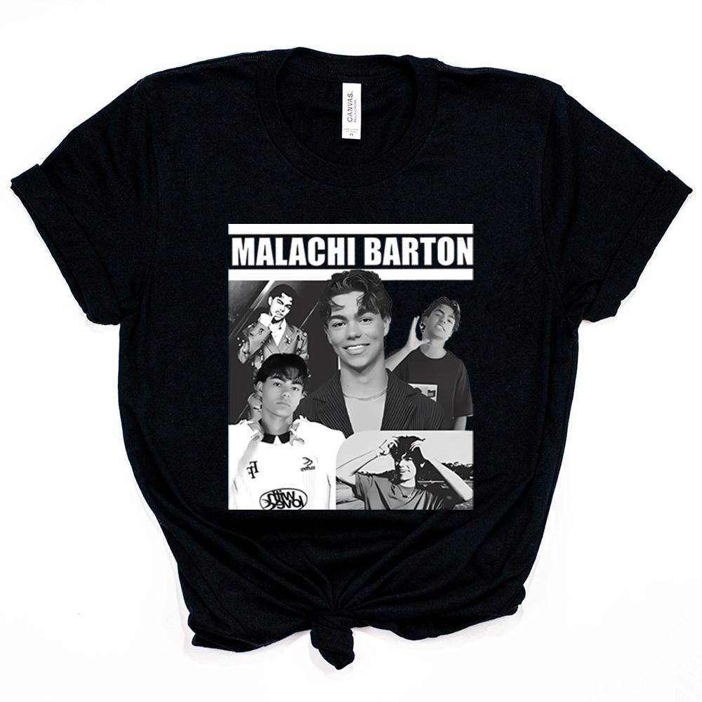 Malachi Barton Graphic Tshirts Zzombies Worlds Collide Tour 2026 Tshirt Short Sleeve Cotton FeUnisex T Shirt Streetwear Women Tee