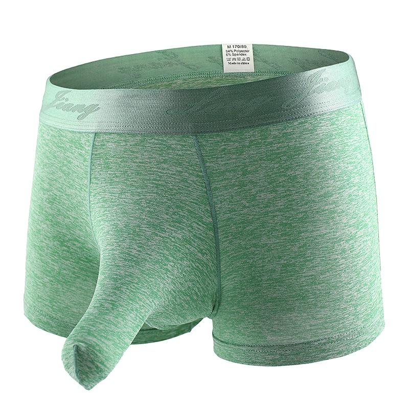 Premium Men's Open Penis Briefs Boxer Underwear With Comfortable Bulge Pouch Design