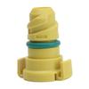 KX6Z6730B BC3Z6730A Oil Drain Plug Replacement Set, 5 Pieces with Lower Guide Sections and Two Side Tabs for Installation