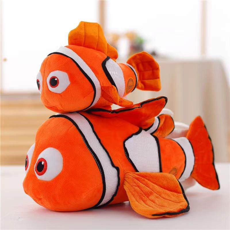 25cm Caroon Movie Finding Nemo Plush Toys Kawaii Marlin Nemo Doll Soft Stuffed Dory Fish Doll Pillow Gift For Kids