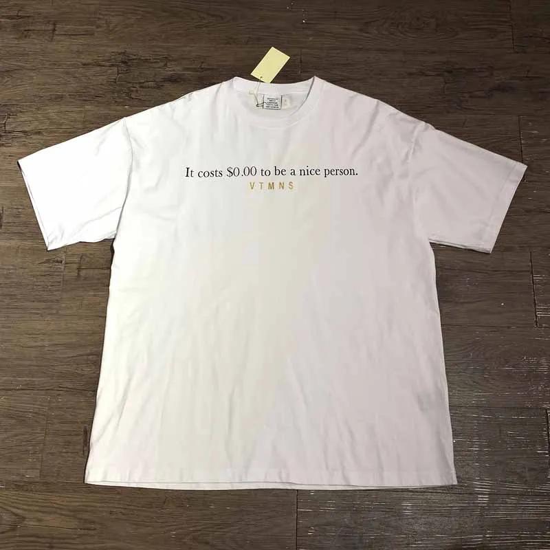 2025 Luxury Vt Logo Full Print Unisex T-shirt T-shirt Hip Hop Super Men Casual Cotton T-shirt Summer Fashion Short Sleeve