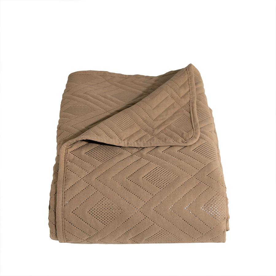 AVILA Bedspread - Brown Elegance - 200x220cm