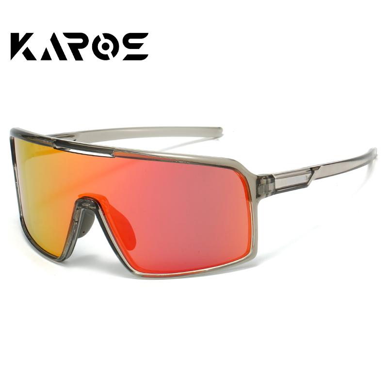 

Спортивные очки KAROS Outdoor с защитой UV400 - Ветрозащитные солнцезащитные очки для велоспорта/лыж/вождения