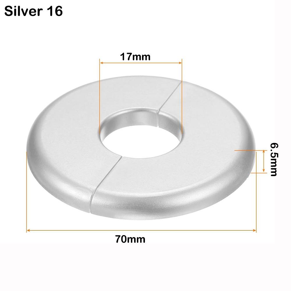 Useful ABS Shower Faucet Cover Round Black Faucet Decorative Cover White Faucet Accessories Shower