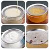 304 Stainless Steel Kitchen Grease Skimmer & Juice Filter Mesh Strainer - 80 Mesh Soy Milk & Oil Separator