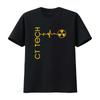 Ct Tech T Shirt Technologist Radiology Vintage Washed Slightly Versatile Designer Clothes Fashion Graphic Comfortable Homme