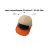 5 Panel Nylon Baseball Cap For Men Women, Color Block Design, Perfect For Outdoor Running, Cycling, Casual Daily Wear