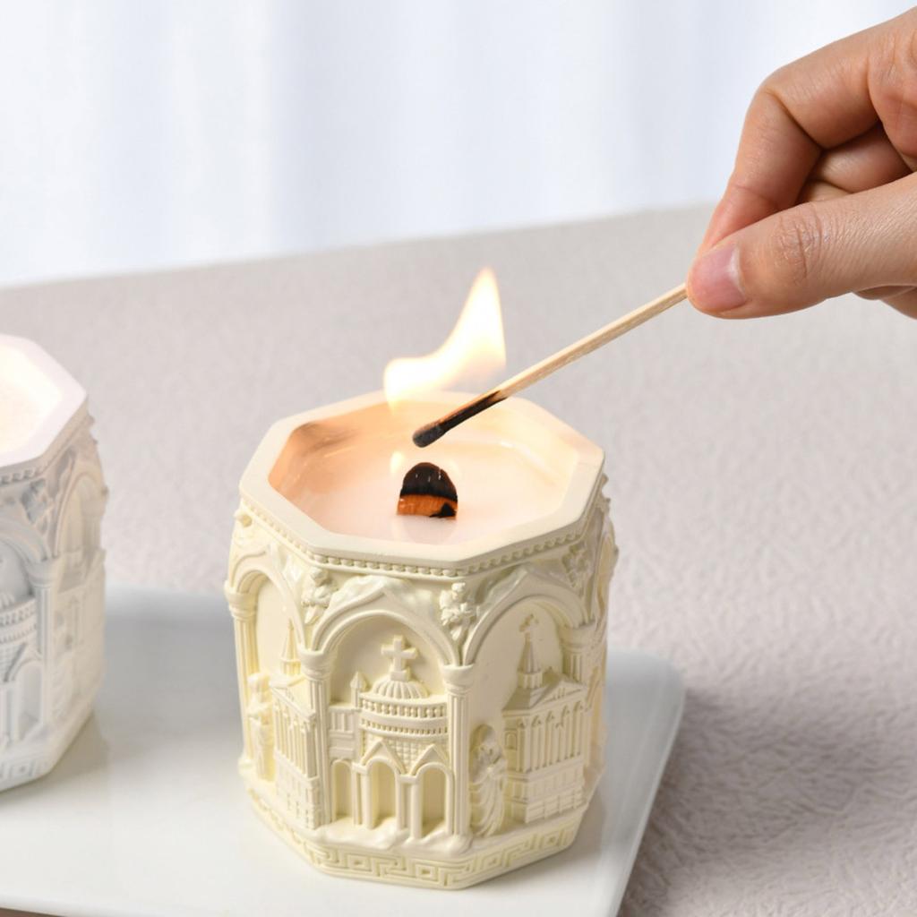 Reusable Nordic Styles Flexible Silicone Craft Mould for Plaster Castes Resin Jewelry and Decorative Storage Solution