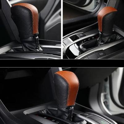 Car Gear Head Shift Knob Cover for Honda Civic X 10th 2016 2017 2018 2019 2020 2025 AT Gear Shift Collars Interior Accessories