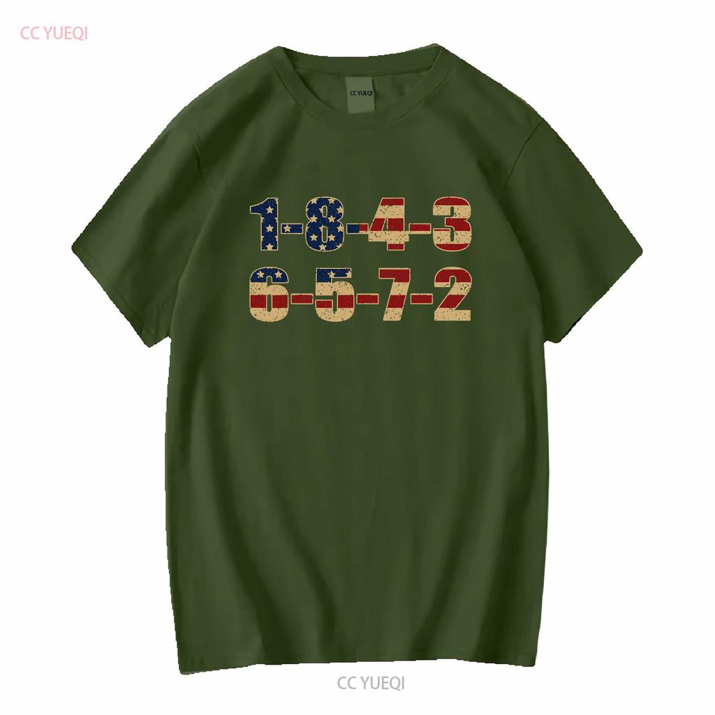 Sale Usa Flag 18436572 Firing Order Small Block Engine V8 T Shirt Vintage Washed Unisex Casual Versatile Designer Clothes