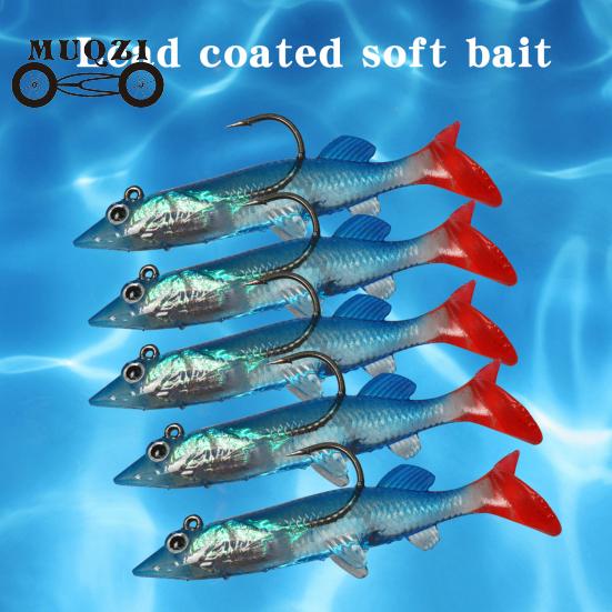 

5 шт. / Коробка 75 мм / 6,6 г Стерео Рыболовная приманка Острый рот Естественный стиль плавания Антидеформационная приманка для сардин