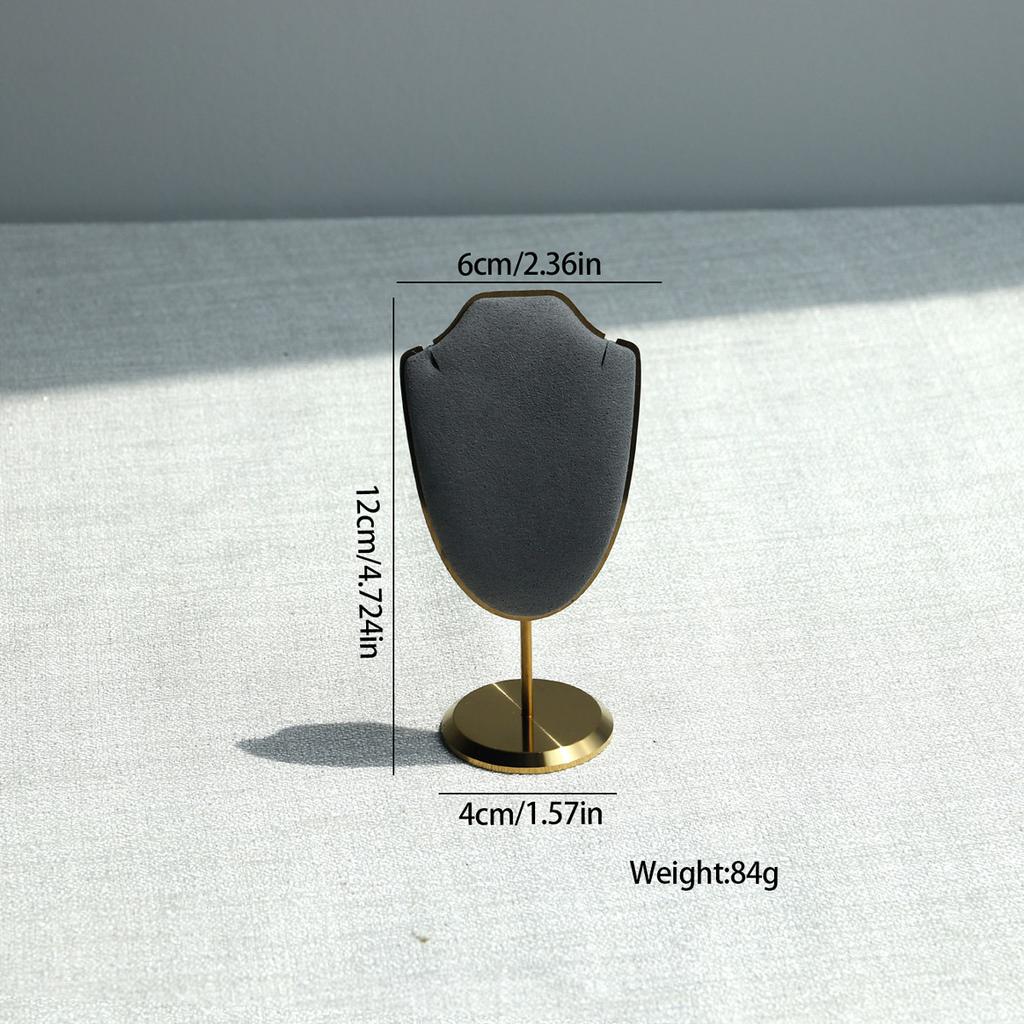 Mini Necklace Display Stand Jewellry Display Rack Exhibition Shelf Pendant Storage Props Jewelry Photography Props