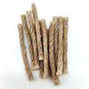 20pcs Outdoor Fire Starter Rope Camping Ignition Hemp Cord for Emergency Fire Lighting Tinder Ropes for Hiking Barbecues Hunting Grilling