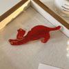 Cartoon Cat Hair Clip Colorful Cat Duckbill Clip Gift Acetic Acid Hair Clip  Party