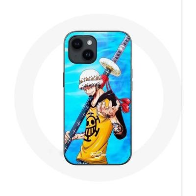 Case - Maniacase - Iphone 14 - One Piece Manga - Soft - Black