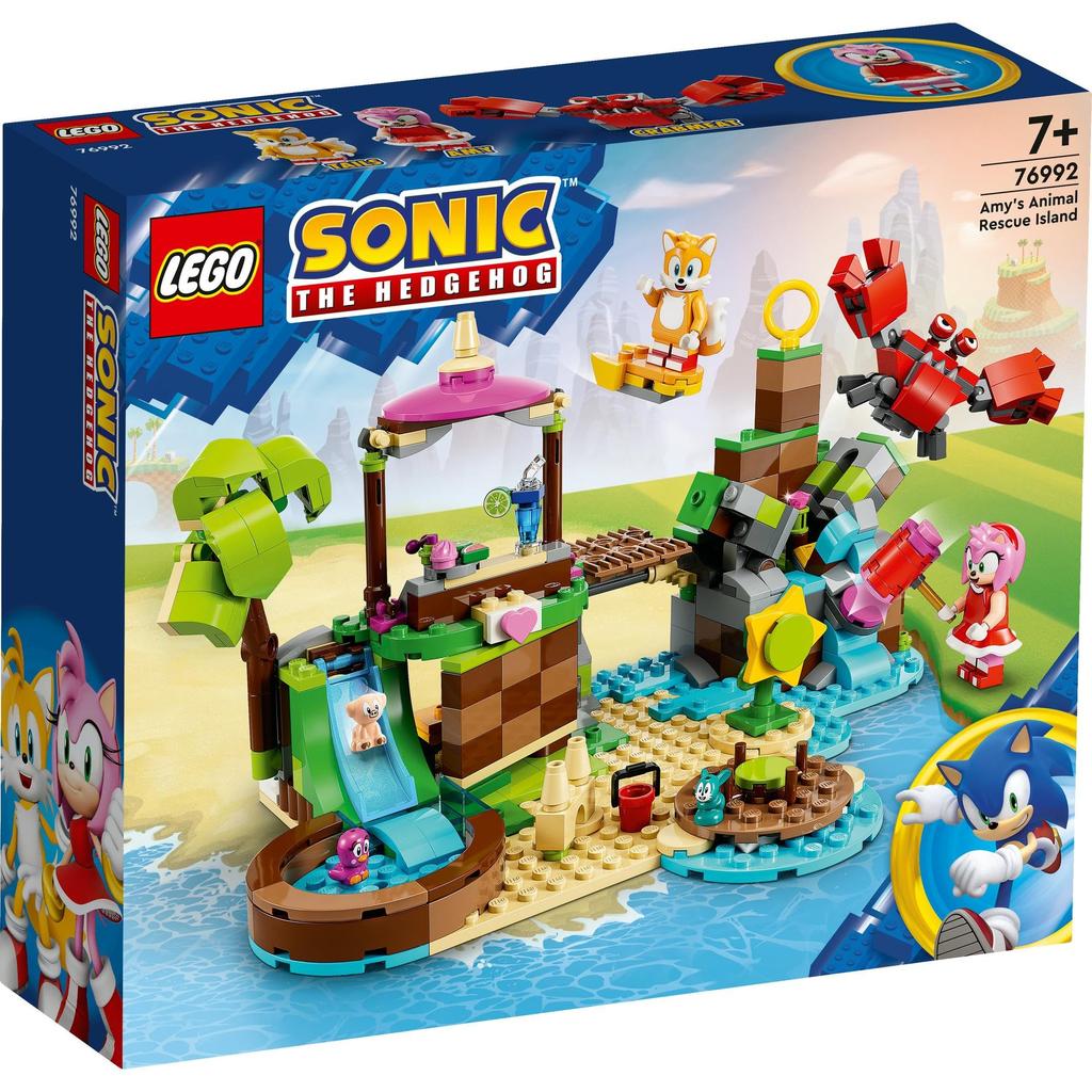 LEGO Sonic the Hedgehog: Emmy's Animal Rescue Island 76992 Toy, Building Blocks, Gift, Video Game, Adventure, Boys and Girls, Ages 7 and Up