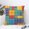Building Blocks 90s Throw Pillow Cover Throw Pillow 4545cm Pillowcase