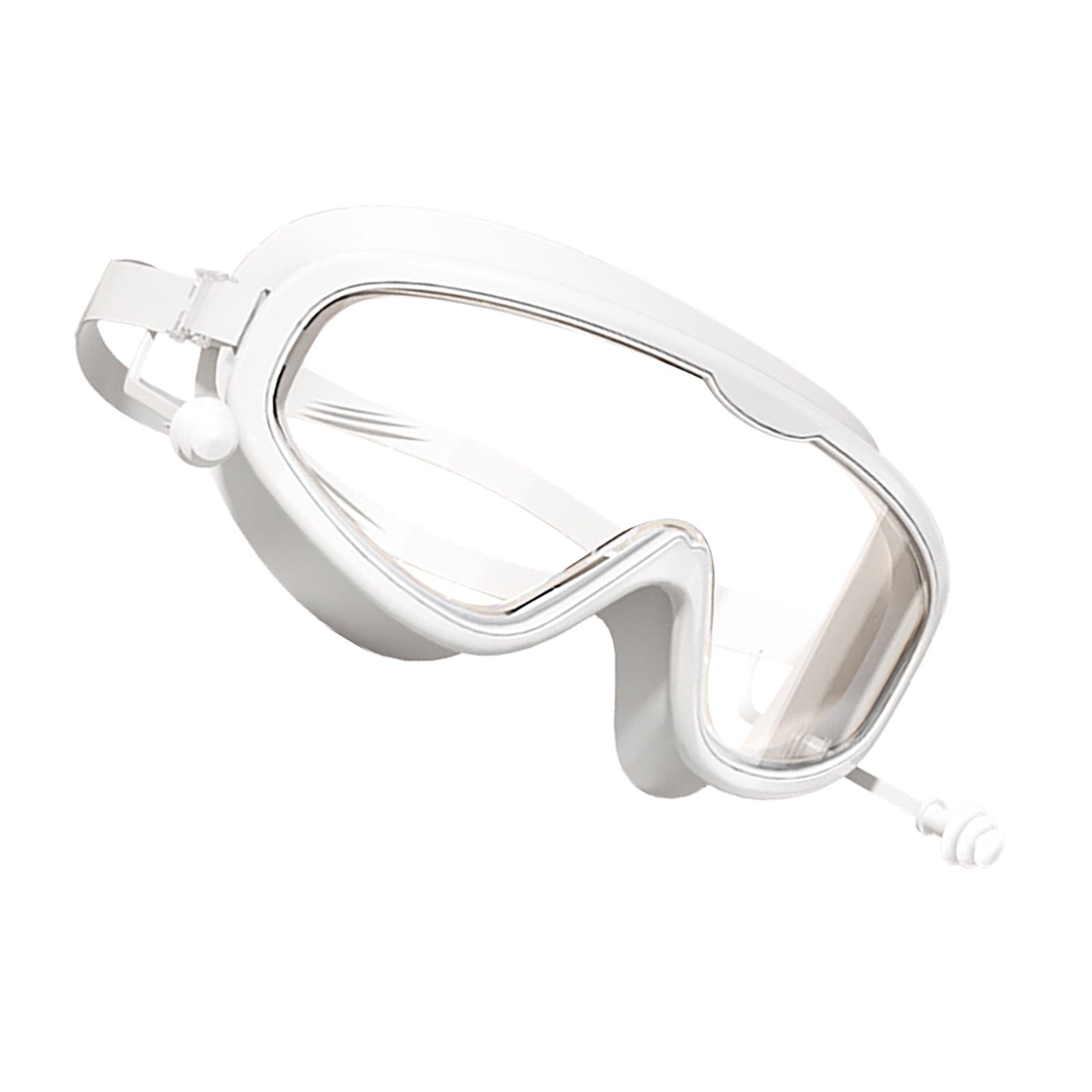 

Детские очки для плавания с большой оправой, водонепроницаемые, симпатичные, профессиональные очки для плавания для мальчиков и девочек, дети