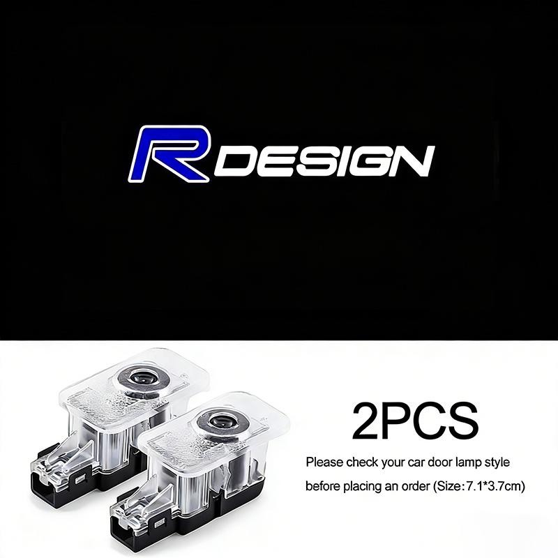 For Volvo S932PCS LED Car Door Logo Projector Welcome Ghost Shadow Light Accessories For Volvo S60 S80 S90 V60 V40 XC60 XC90 XC40 V90 S80
