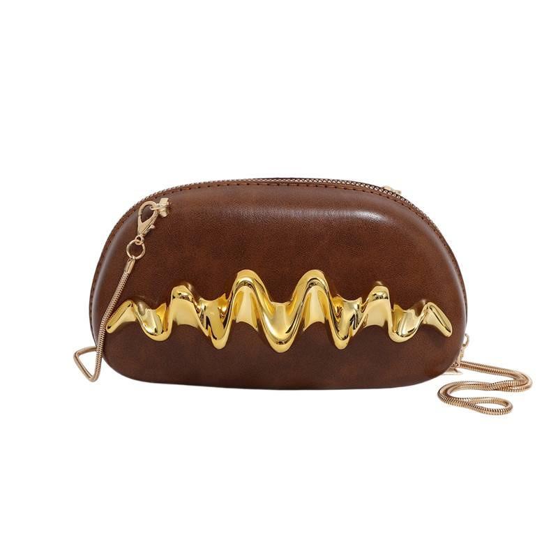 Pu Small Crossbody Bag For Women With Contrast Stitching And Elegant Design For Daily Use