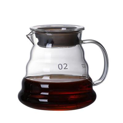 Shangqi Wolkenförmiges Handaufguss-Kaffeezubereitungsset aus Glas