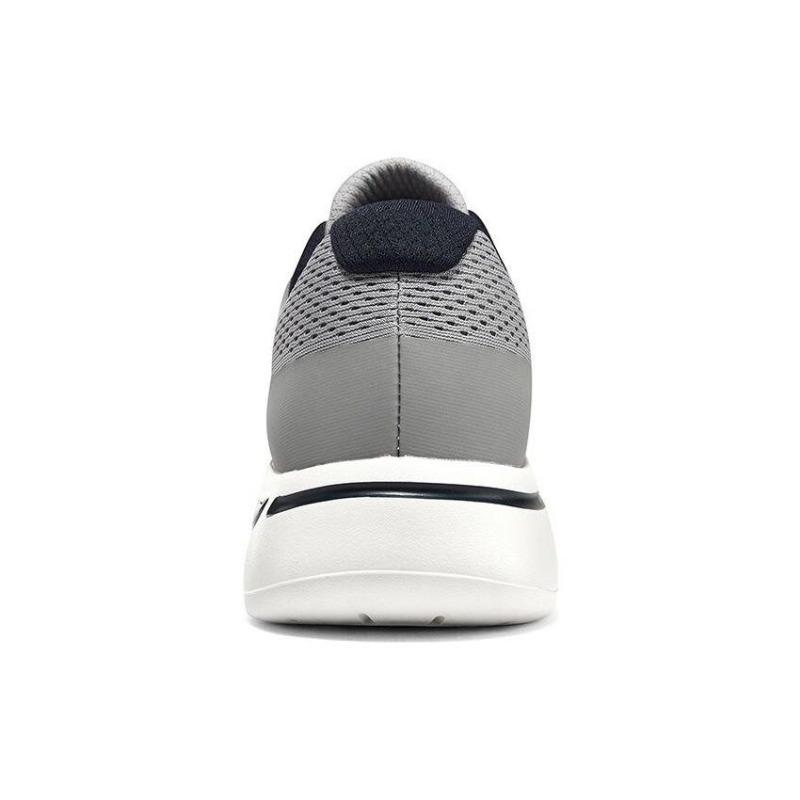 Skechers Go Walk Arch Fit Men Mesh Sport Cushioned Wear Resistant Low Top Daily Casual Shoes White Gray 216262-GYNV