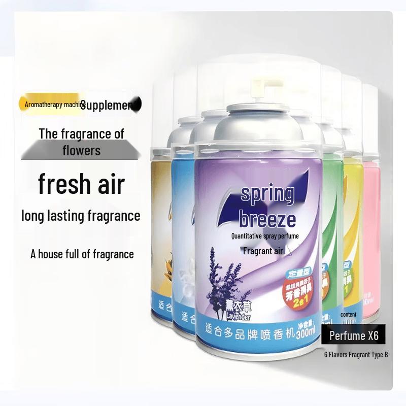 Ticify Air Freshener Refill for Spring Breeze Diffuser, 6-Pack
