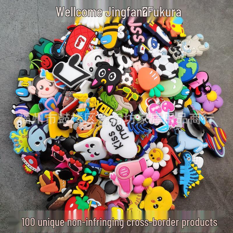 Garden Shoe Charms - Creative Cartoon Detachable Buckles for Crocs 