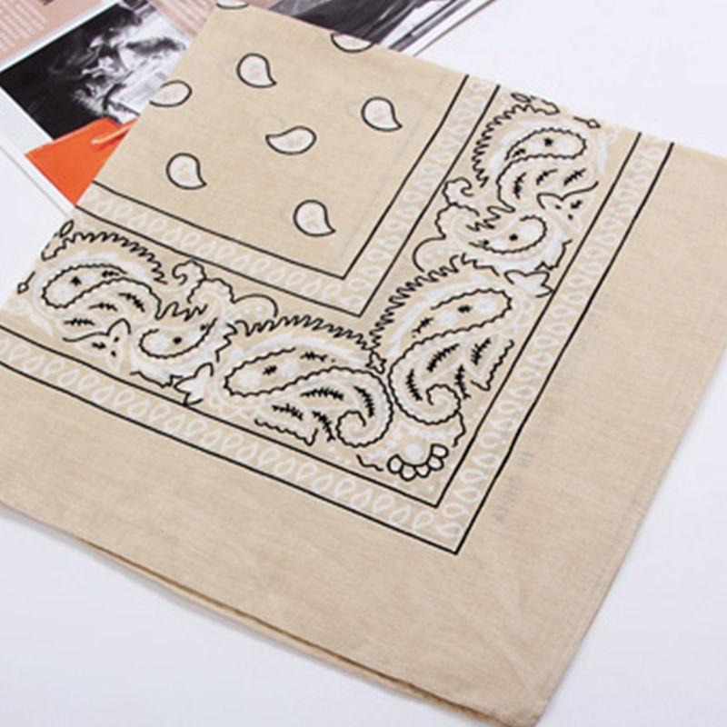 1 Pc Newest Cotton Blend Hip-hop Scarves Bandanas for Male Female Head Scarf Scarves Wristband