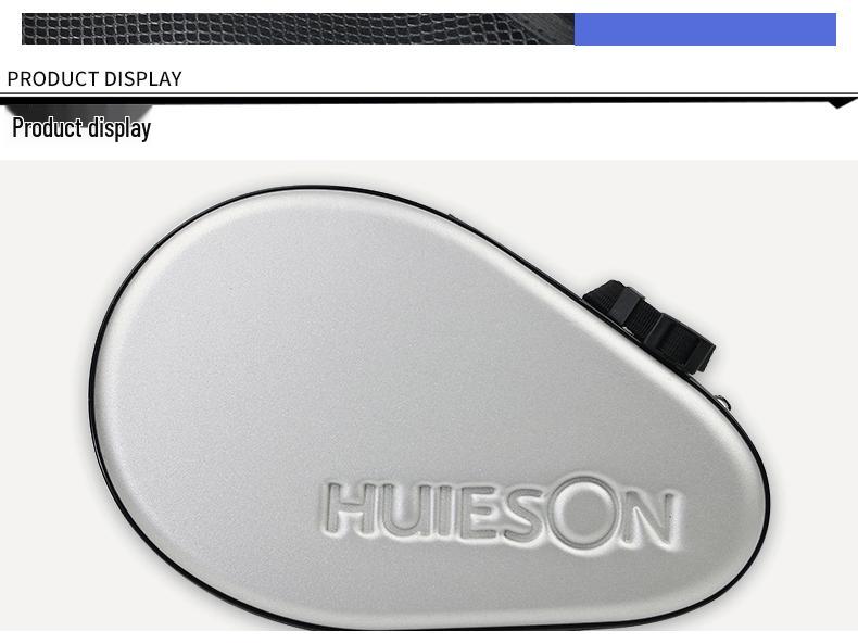 Huieson Hard Shell Table Tennis Racket Cover for Two Rackets