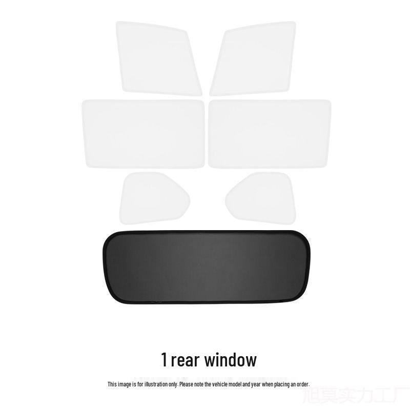 Car Window Sun Shade Curtain: Heat Insulation & Light Blocking