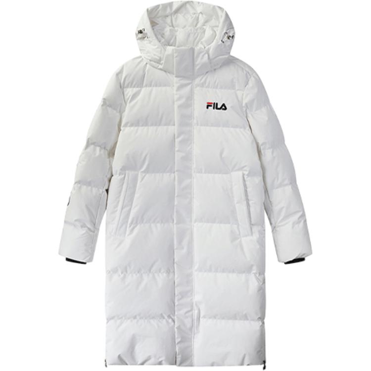 FILA Down Jackets Men s White Hooded Moderate F11M048921F-WT XL