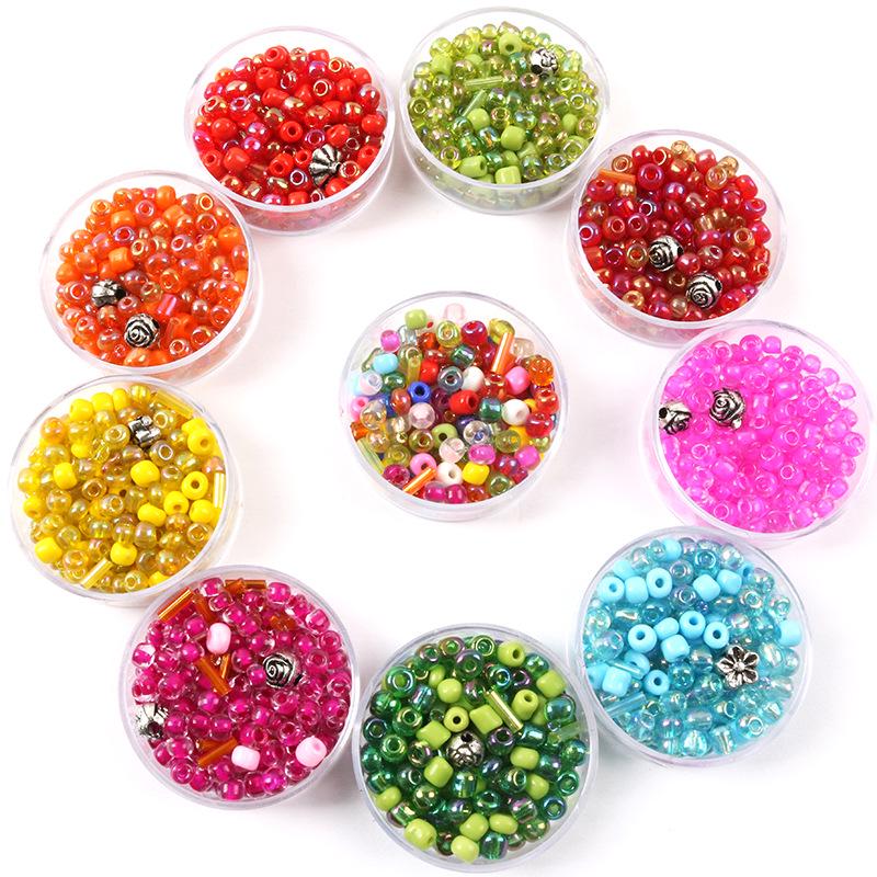 Children's DIY Beading & Weaving Bracelet Kit - Educational Jewelry Making Toys for Girls