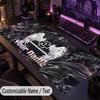 Large Mouse PadRammstein Custom Name Text Personalized Desk Mat Non Slip Gaming Pad