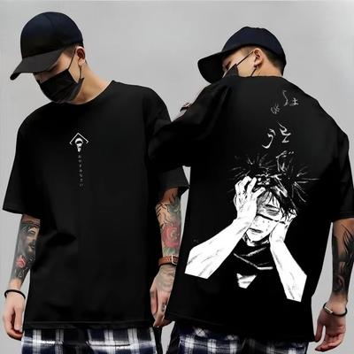 Gojo Satoru Jujutsu Kaisen Εκτύπωση Κοντομάνικο Μπλουζάκι Βαμβακερό Ρούχα για Παιδιά Αστείο Στρογγυλή Λαιμόκοψη Harajuku Y2K Νέα Άφιξη T-Shirt Top 2026
