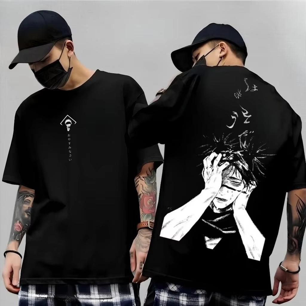 Gojo Satoru Jujutsu Kaisen Druck Kurzarm T-Shirt Baumwolle Kinderkleidung Lustig Rundhals Harajuku Y2K Neue Ankunft Tee Top 2026