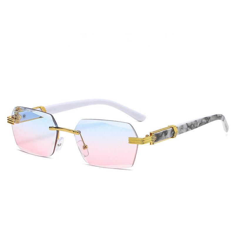 Xiaomi New Style Frameless Rimless Sunglasses For Women, Fashionable And Trendy, With Gradient Oceanic Lenses 1326