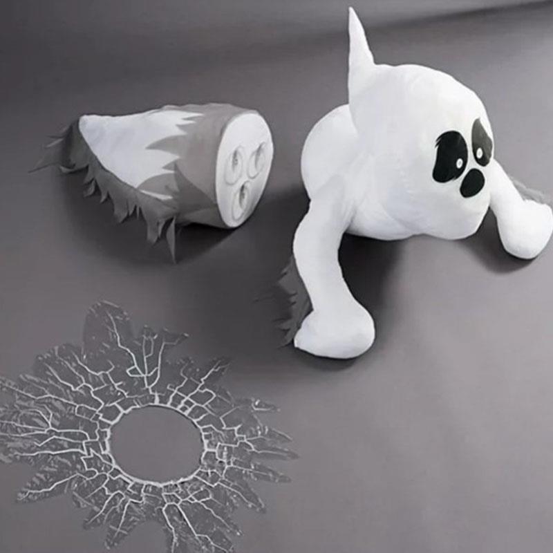 BEPAN Halloween decorative ghost outdoor courtyard window glass scene arrangement decorations, horror atmosphere costume props