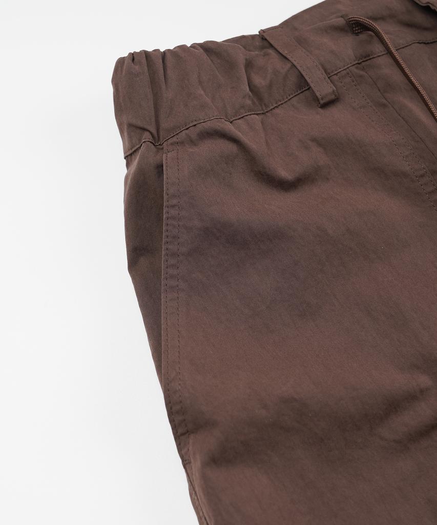 FRIZMWORKS Fold Fatigue Wide Pants _ Brown