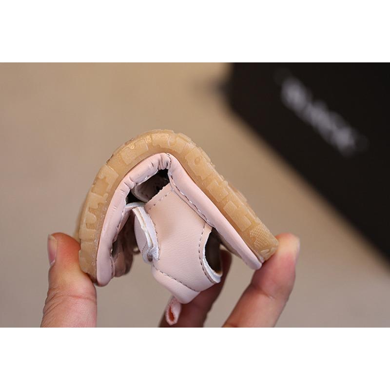 Girls' Infant Baby Shoes Squeaky Shoes Summer New Infant Princess Sandals 0-1 Year Old Small Kids Shoes