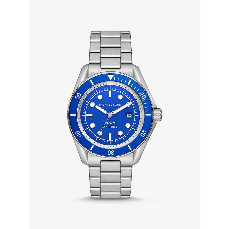 

Большие серебристые часы Michael Kors MK9160 серебряный