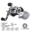 SOUGAYILANG Baitcasting Fishing Reels 11+1BB Comfortable EVA Handle Freshwater Fishing Wheel